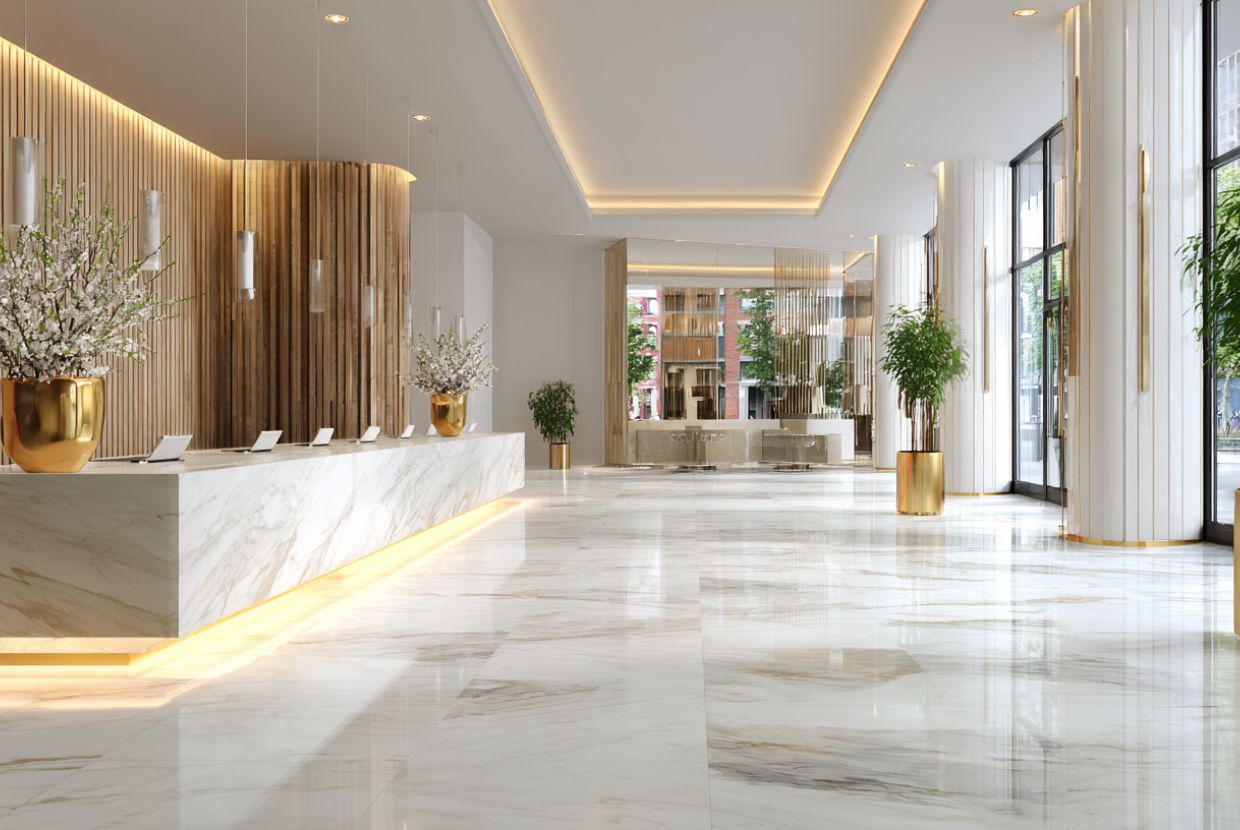 Floor maintenance guide for hospitality: protocols, times, and costs for hotels and restaurants. Everything you need to know.